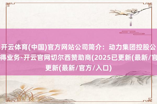 开云体育(中国)官方网站公司简介：动力集团控股公司现在莫得业务-开云官网切尔西赞助商(2025已更新(最新/官方/入口)