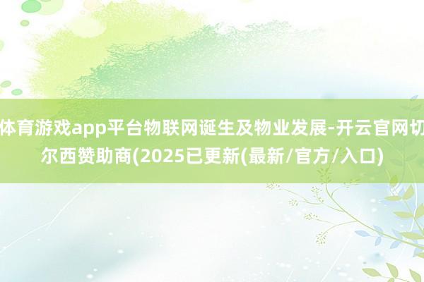 体育游戏app平台物联网诞生及物业发展-开云官网切尔西赞助商(2025已更新(最新/官方/入口)
