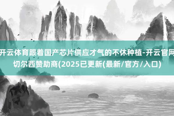 开云体育跟着国产芯片供应才气的不休种植-开云官网切尔西赞助商(2025已更新(最新/官方/入口)